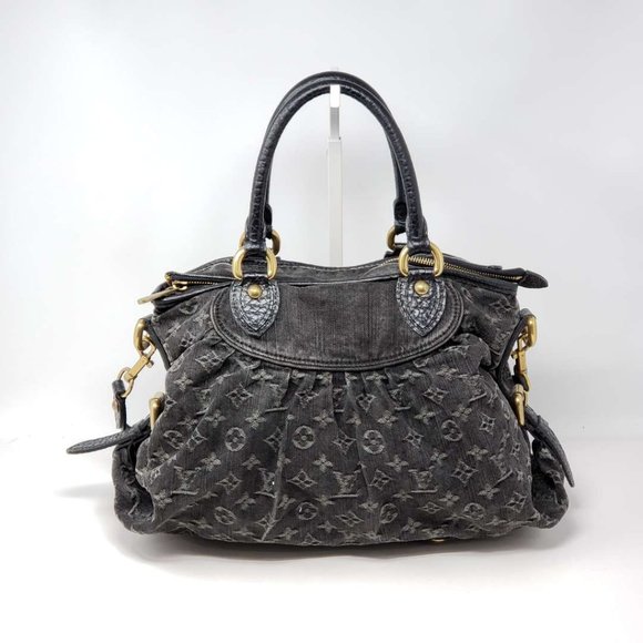 Louis Vuitton Neo Cabby MM Monogram Denim Hand Bag - Picture 2 of 14